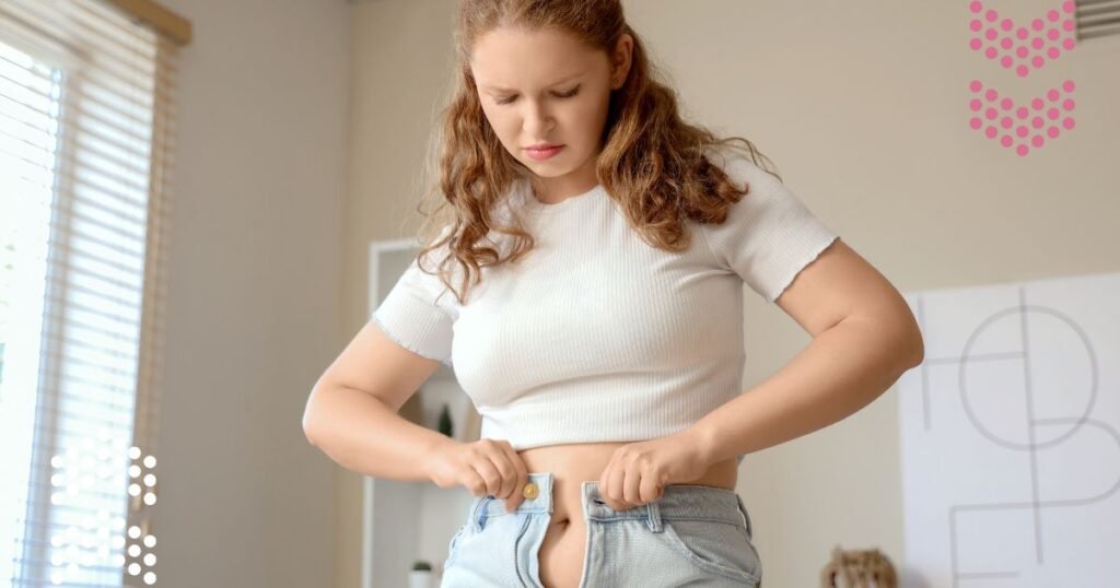 Impact of Stress on Weight Gain in Women x